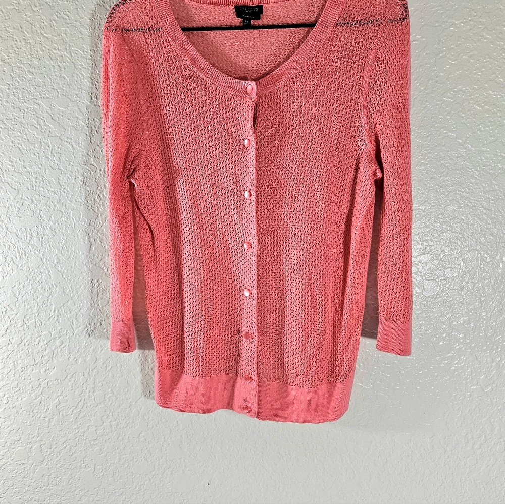 Talbots Petite Knitted Cardigan - Picture 10 of 11